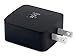 iXCC 18W AC Travel Wall Charger With Qualcomm Quick Charge 2.0 Tech (Qualcomm Certified) Bundle with 3ft Micro USB Cable for Android Devices - Black