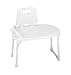 Cosco Ability Care Transfer Bench with Snap-In Arm and Backrest, White