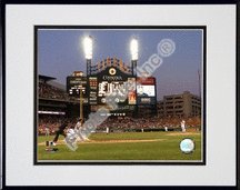 Detroit Tigers Justin Verlander - 2007 No - Hitter - Matted 8X10 Photo In Aluminum Frame