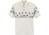 Boca Classics Lighthouse & Palm Chest Art Polo