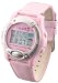 Vibralite 3 Vibration Watch with Leather Band - Pink