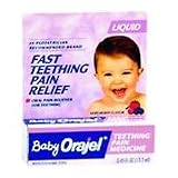 Baby Orajel Teething Pain Relief Medicine Liquid With Berry Flavor - 0.45 oz