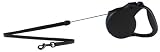Flexi 1-8 Retractable Leash 26' Black