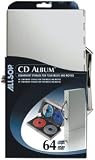 ALLSOP Aluminum CD Album 64, Silver 28223