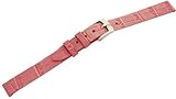 MORELLATO (モレラート) 時計バンド THIN 10mm ピンク 牛革アリゲーター型押し D2860 656 185 010