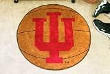 NCAA INDIANA HOOSIERS BASKETBALL SHAPED DOOR MAT RUG