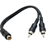 Hosa Y-Cable - RCA Male To 2 RCA Males
