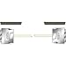 Scsi-iii Cable With Clip Type Hoods (68½dm(clip)/68½dm(clip)), 1m