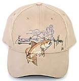 Guy Harvey Red Fish Flats Cap NATURAL