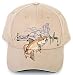 Guy Harvey Red Fish Flats Cap NATURAL