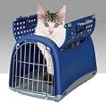 Imac Small Blue Open Top Pet Carrier Cat Pet Dogs Pets