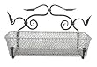 Leaved Flower Box Bracket