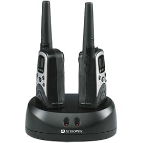 Audiovox Electronics GMRS1582CH 15 Mile GMRS 2-way Radio Twin Pack by Audiovox