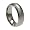 Titanium Ring Titanium Ring with combination of matte and shiny polish. Width: 7mm , 6