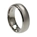 Titanium Ring Titanium Ring with combination of matte and shiny polish. Width: 7mm