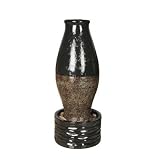 Olympus Ceramic Fountain with Pump and Light