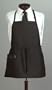 One Pocket Bib Apron Black