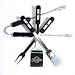 Motorhead Products MH5116 MLB 4-Piece BBQ Grilling Utensil Set, Brewers