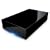 LaCie 301882EK Quadra 2TB externe Festplatte (8,9 cm (3,5 Zoll), e-SATA, 3Gbit/s, FireWire 400 und 800, USB 2.0) schwarz