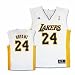 Los Angeles Lakers Kobe Bryant Men's White NBA Replica Jersey, X-Large