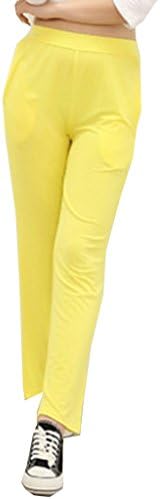 Women's Modal Long Yoga(Yellown,L)