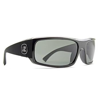 Click here to buy Von Zipper Kickstand Sunglasses Black Gloss Grey by VonZipper.