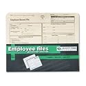 Quality Park 69998 Quality Park Employee Record Folder, Top Tab, Letter, Manila, 20/Pack