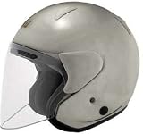 ARAI SZ_C TITANIUM SILVER MOTORCYCLE Open-Face-Helmet