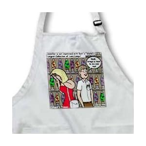 Lava Lamps On First Date - Waist Apron With Pockets by 