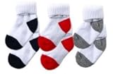 6-Pack Heel & Toe Baby Socks, Boy Set, 18-36 months
