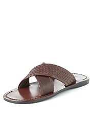 Collezione Leather Weaved Mule