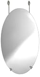 :USE Ollipsis Oval Mirror, Satin Nickel