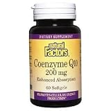 Coenzyme Q10 200 mg 60 count by Natural Factors