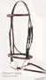 Kincade Fancy Raised Bridle w/ Reins - Sable