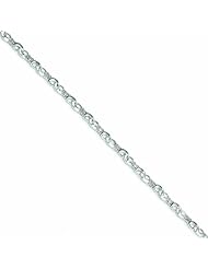 0.1 Carat 14K White Gold Diamond Bracelet