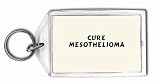 Cure Mesothelioma Keychain