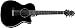Crafter Guitars - TRV23B - Travel Size Acoustic Guitar - Black