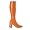 orange stretch patent