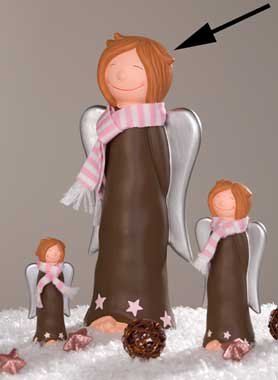 Weihnachts-Deko Figur Engel Paula