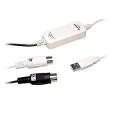 USB to MIDI Interface Cable For Musical Keyboard to PC