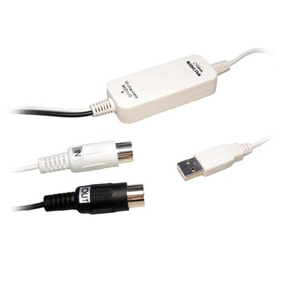 USB to MIDI Interface Cable For Musical Keyboard to PC