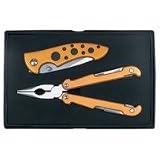 Maxam 2pc Multi-plier Tool and Lockback Knife