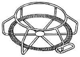 A-10 5/8 & 7/8 Carrier (632-59210) Category: Drain Cleaner Parts and Accessories