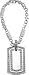 Pilot BL-006 Auto Ice Dog Tag Keychain