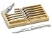 Sabatier Laguiole Wenge Wood 6-Piece Steak Knife Set in Wood Storage Tray