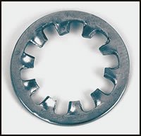 S/S ANSI Helical Spring S/Lock Washer #6 .150 ID x .295 OD x .022 Thick