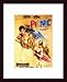 Picnic, Art Poster with Wood Frame, poster size: 11