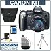 Canon PowerShot SX20 IS, Digital Camera Kit, with 8GB SD Memory Card, Camera Case, Table Top Tripod, USB 2.0 SD Card Reader, Professional Lens Cleaning Kit