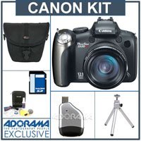 CanonPowerShotSX20IS,DigitalCameraKit,with8GBSDMemoryCard,CameraCase,TableTopTripod,USB2.0SDCardReader,ProfessionalLensCleaningKit