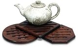 Mountain Woods 3 Piece Walnut Trivet Set